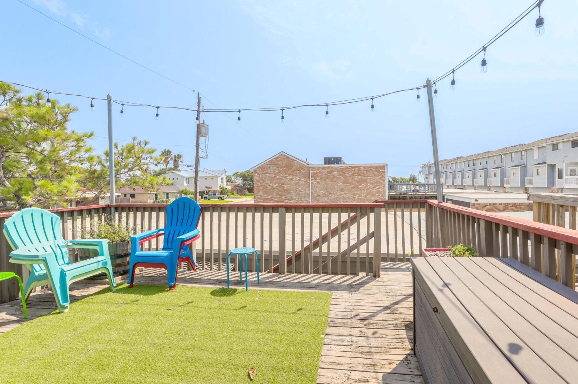 Townhome Near Beach In Galveston Furnished Patio! Exterior photo