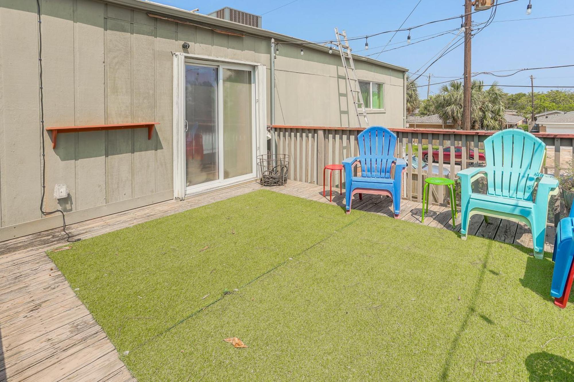Townhome Near Beach In Galveston Furnished Patio! Exterior photo