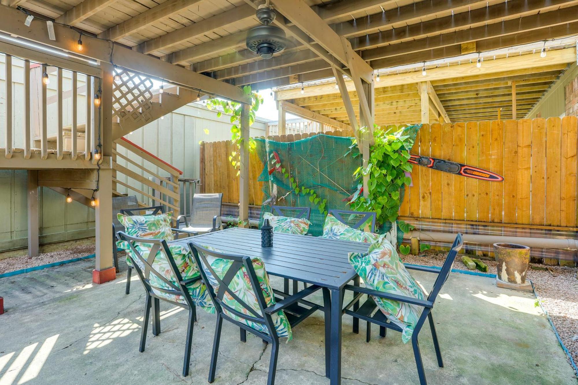 Townhome Near Beach In Galveston Furnished Patio! Exterior photo